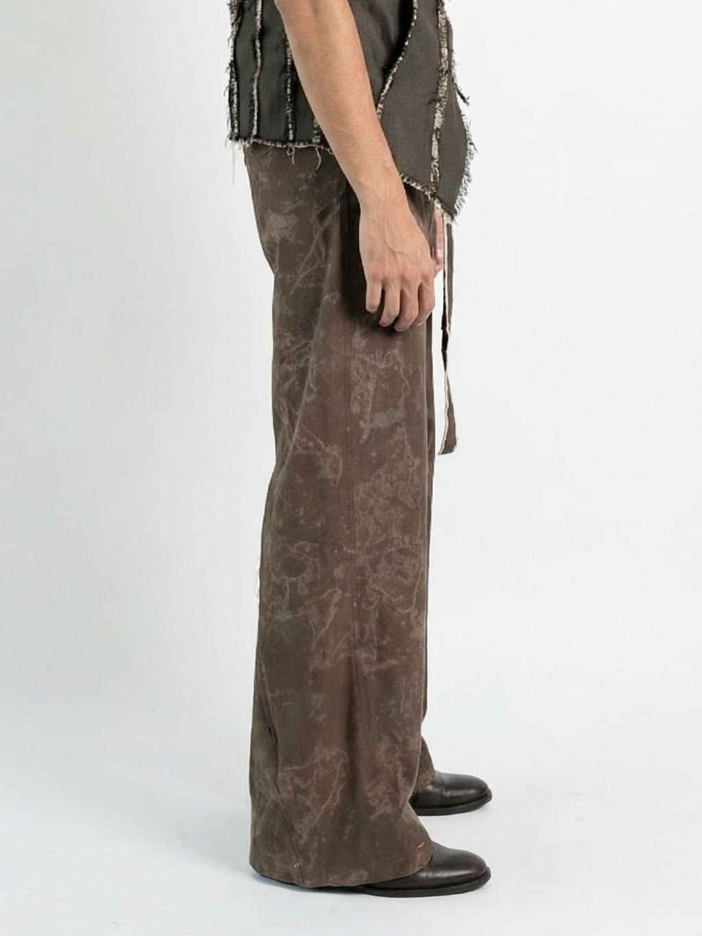 Wide-leg machete pants