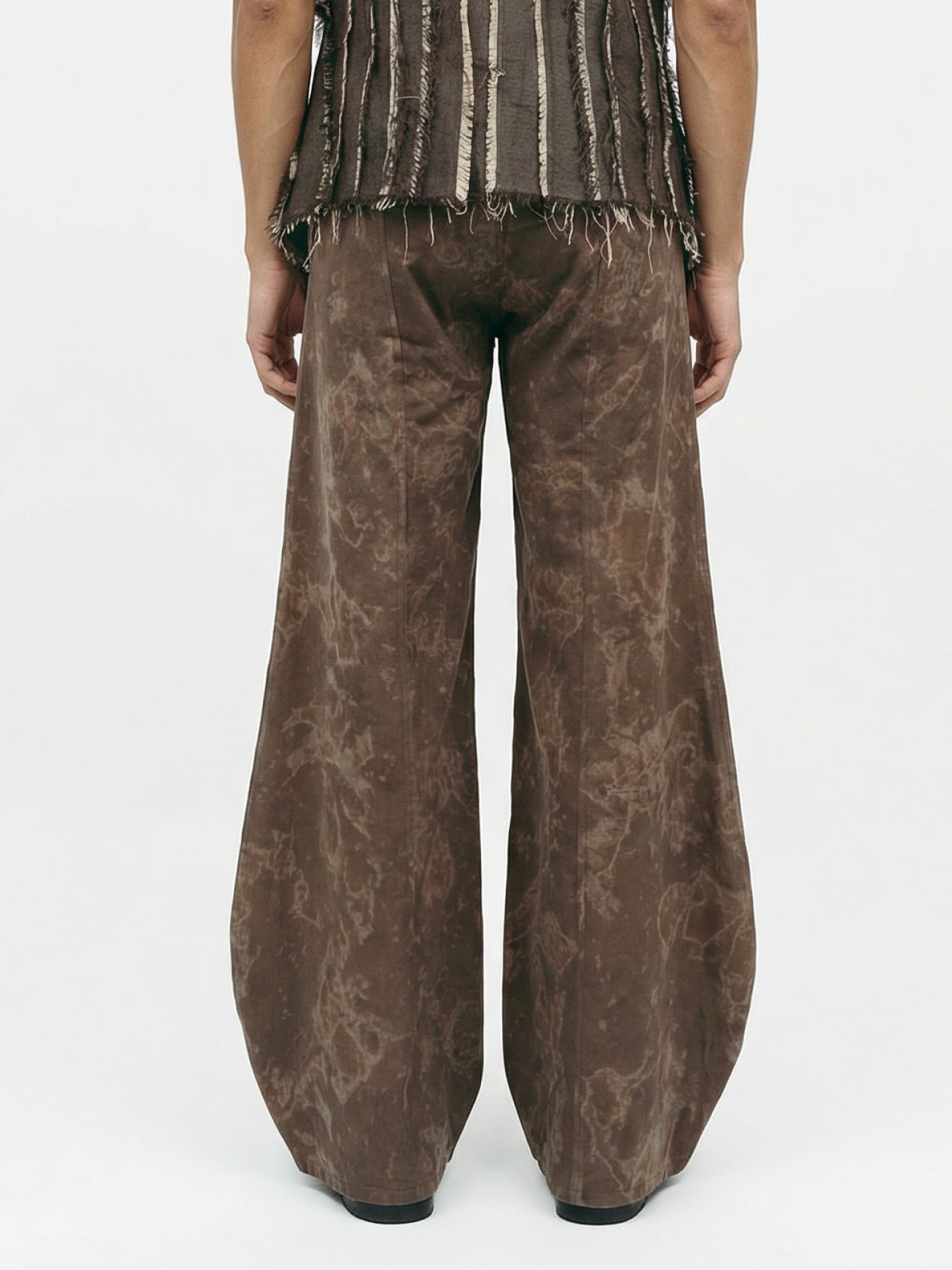 Wide-leg machete pants