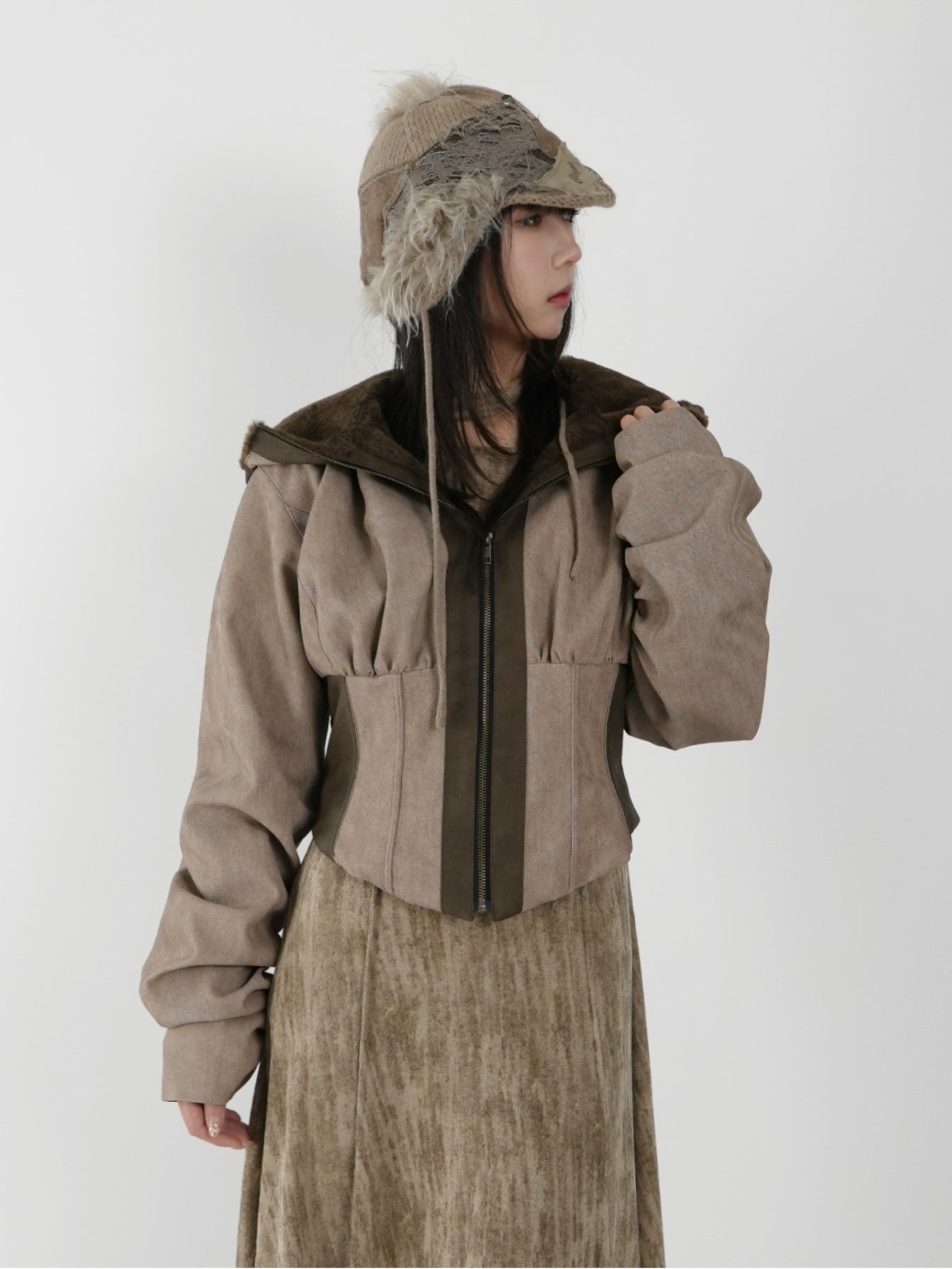 Dune Hooded Coat