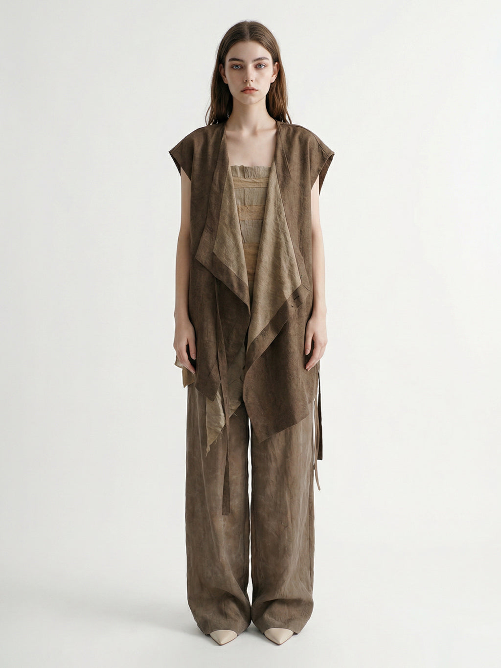 Layered Laminated Vest