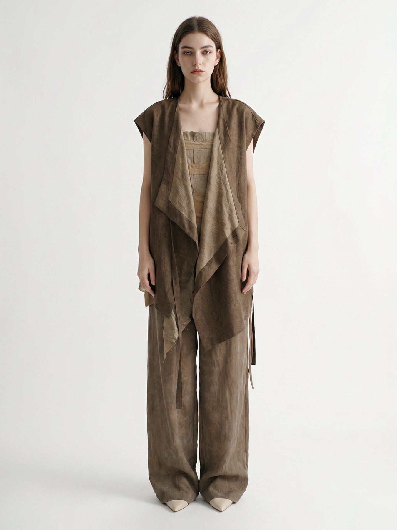Layered Laminated Vest