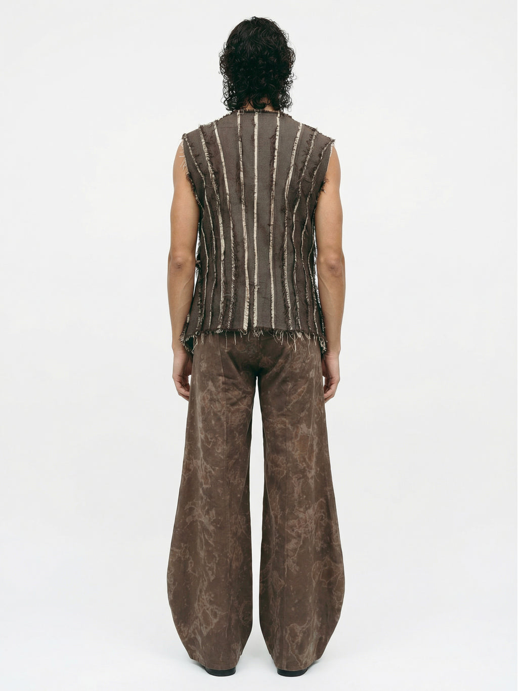 Wide-leg machete pants