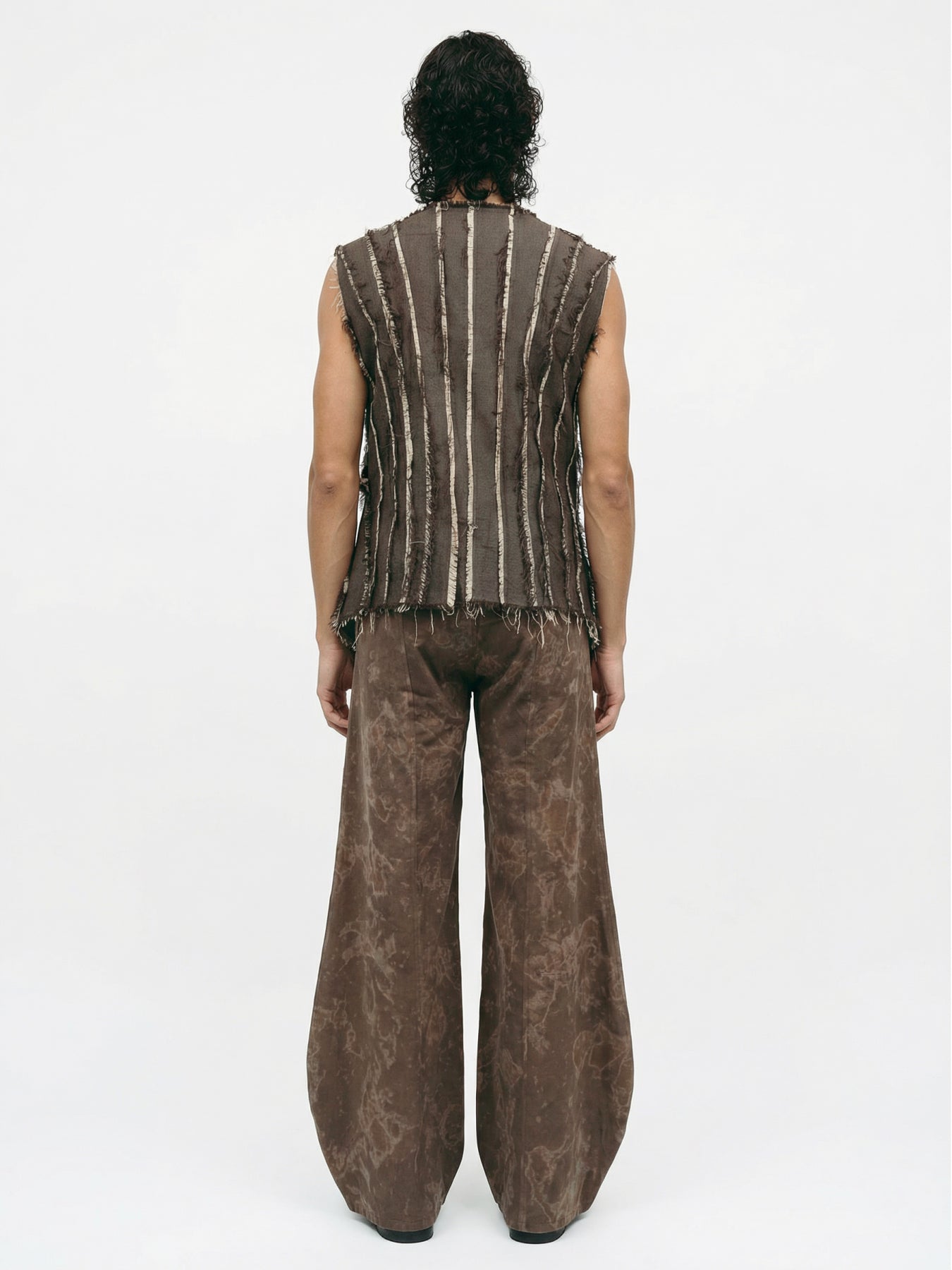Wide-leg machete pants