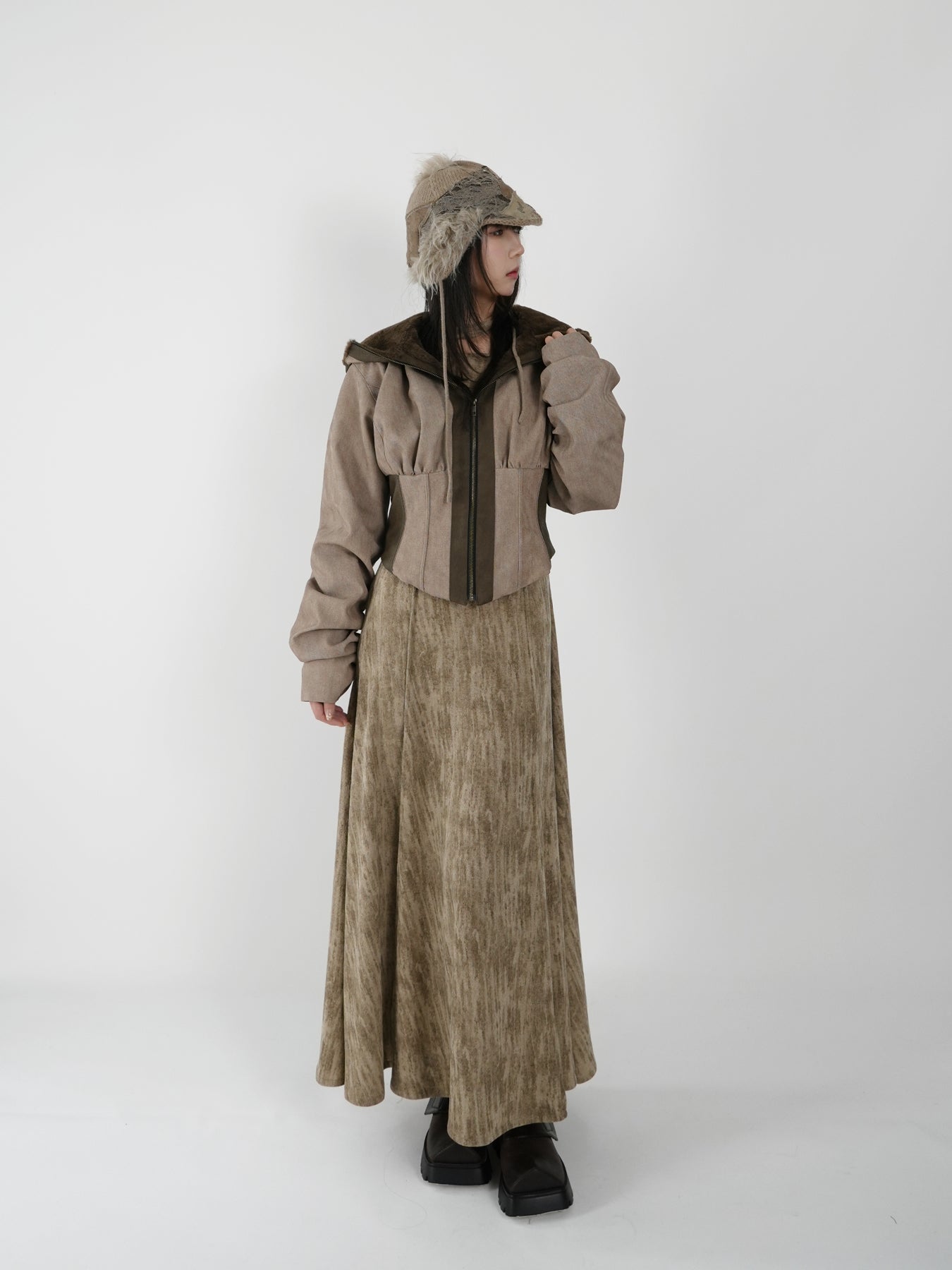 Dune Hooded Coat