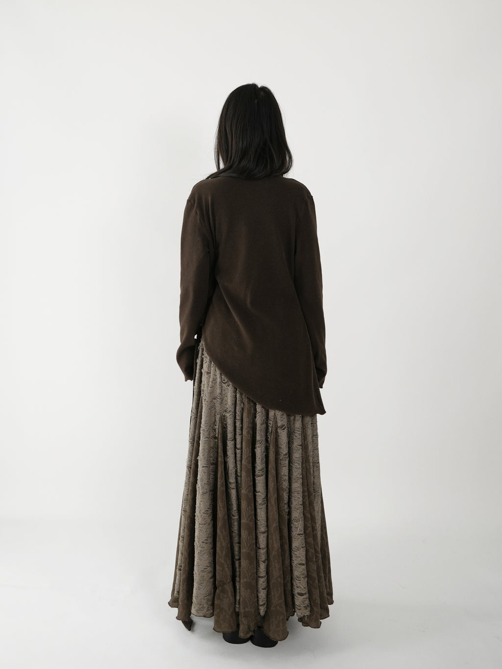 Waist-cinched Sash Blouse