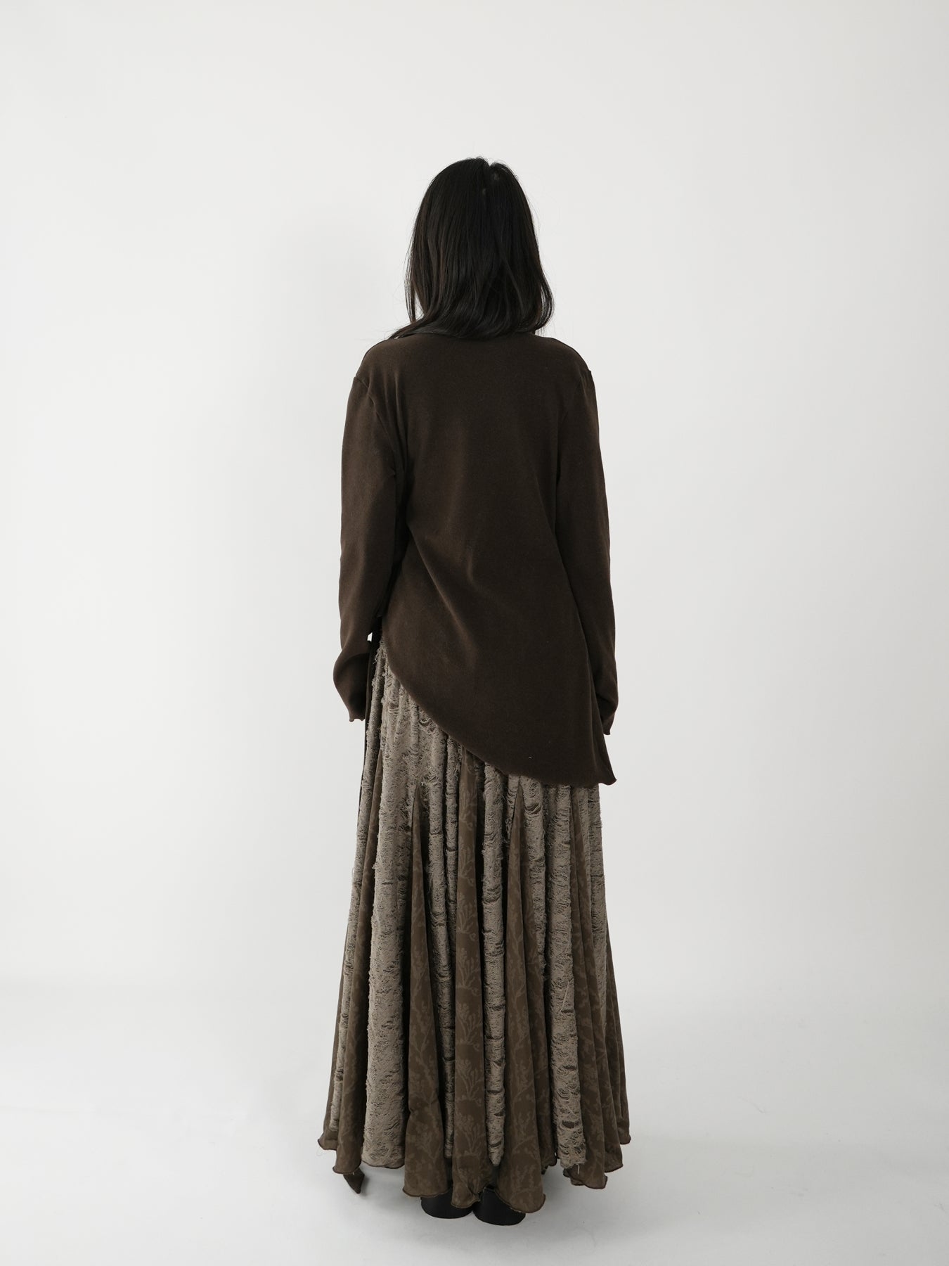 Waist-cinched Sash Blouse