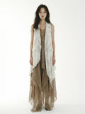 Cardigan long coat