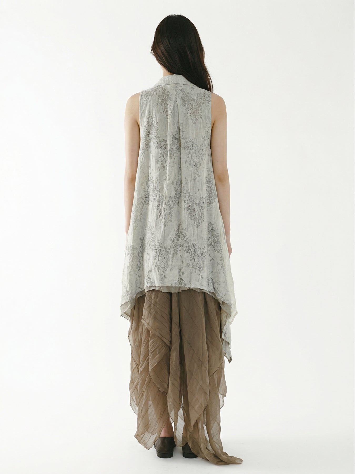 Cardigan long coat