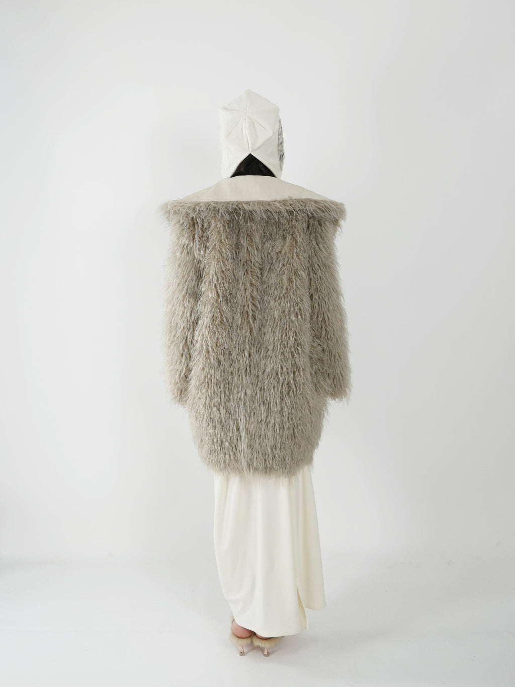 Lapel Stitched Long Coat