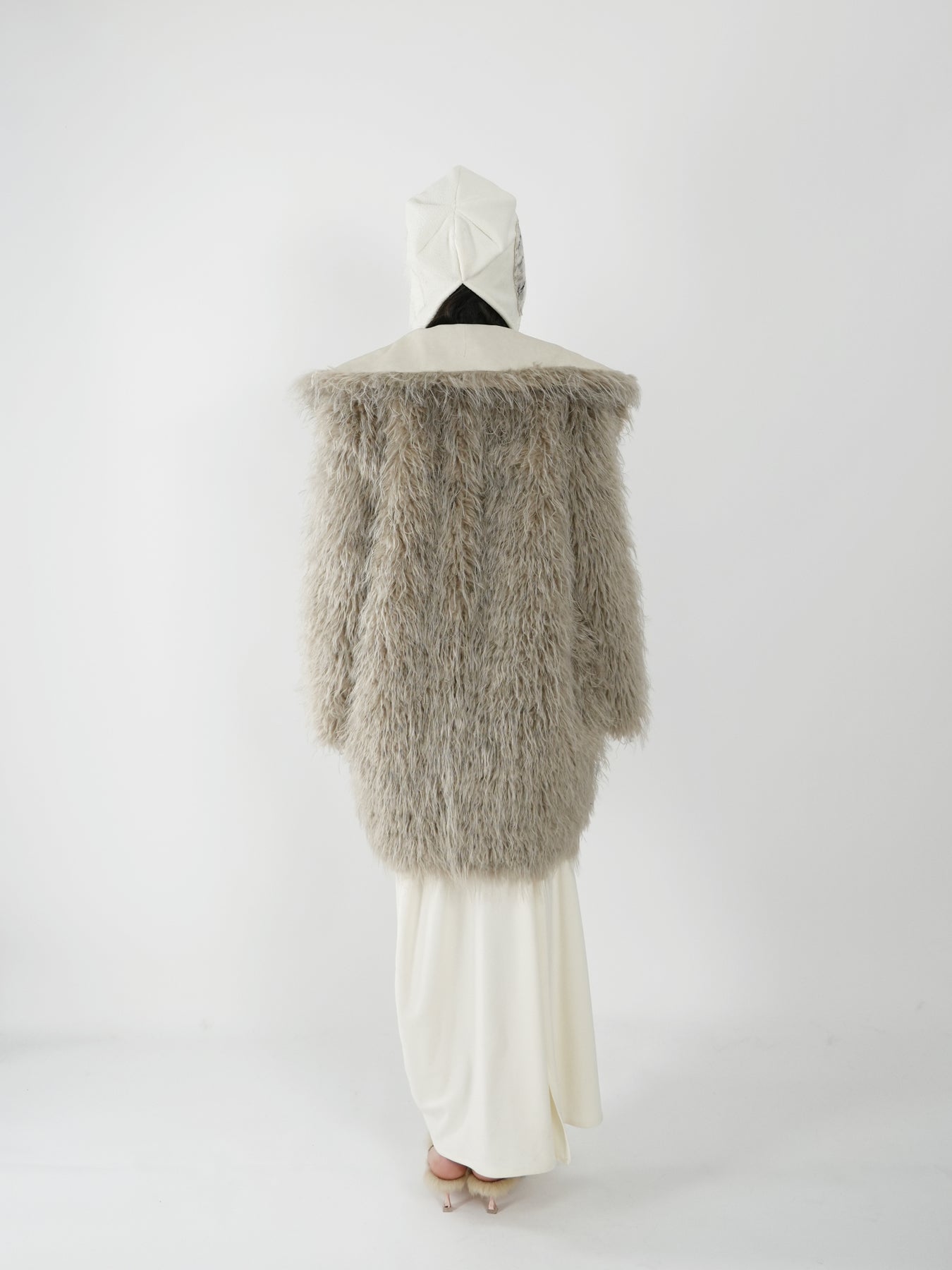 Lapel Stitched Long Coat