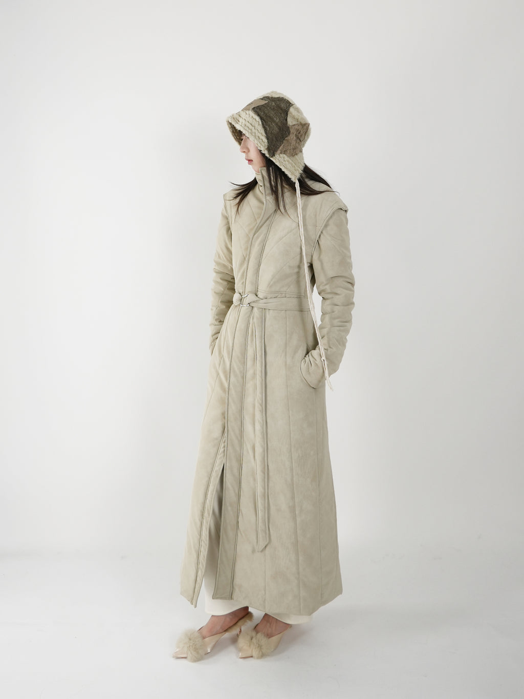 Stand-up Collar  Cotton Coat