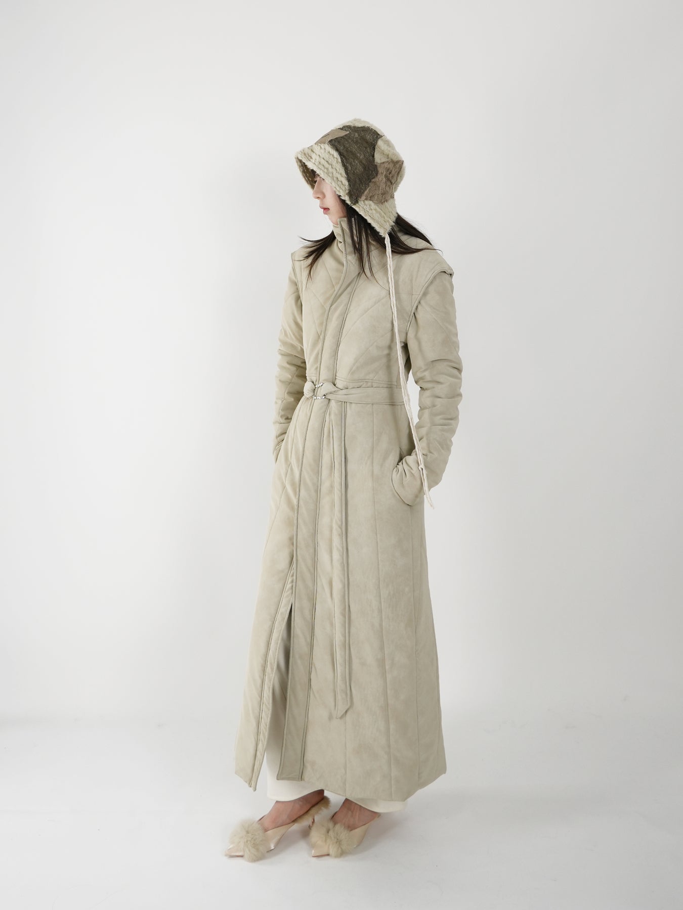 Stand-up Collar  Cotton Coat