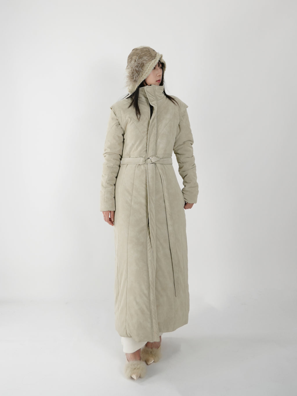 Stand-up Collar  Cotton Coat