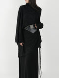 Short fishtall cardigan