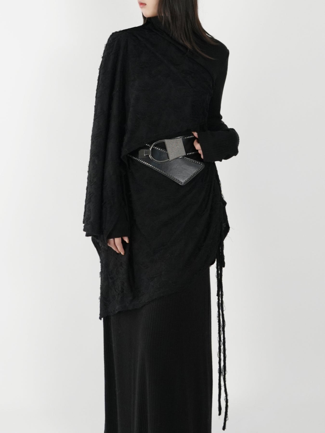 Short fishtall cardigan