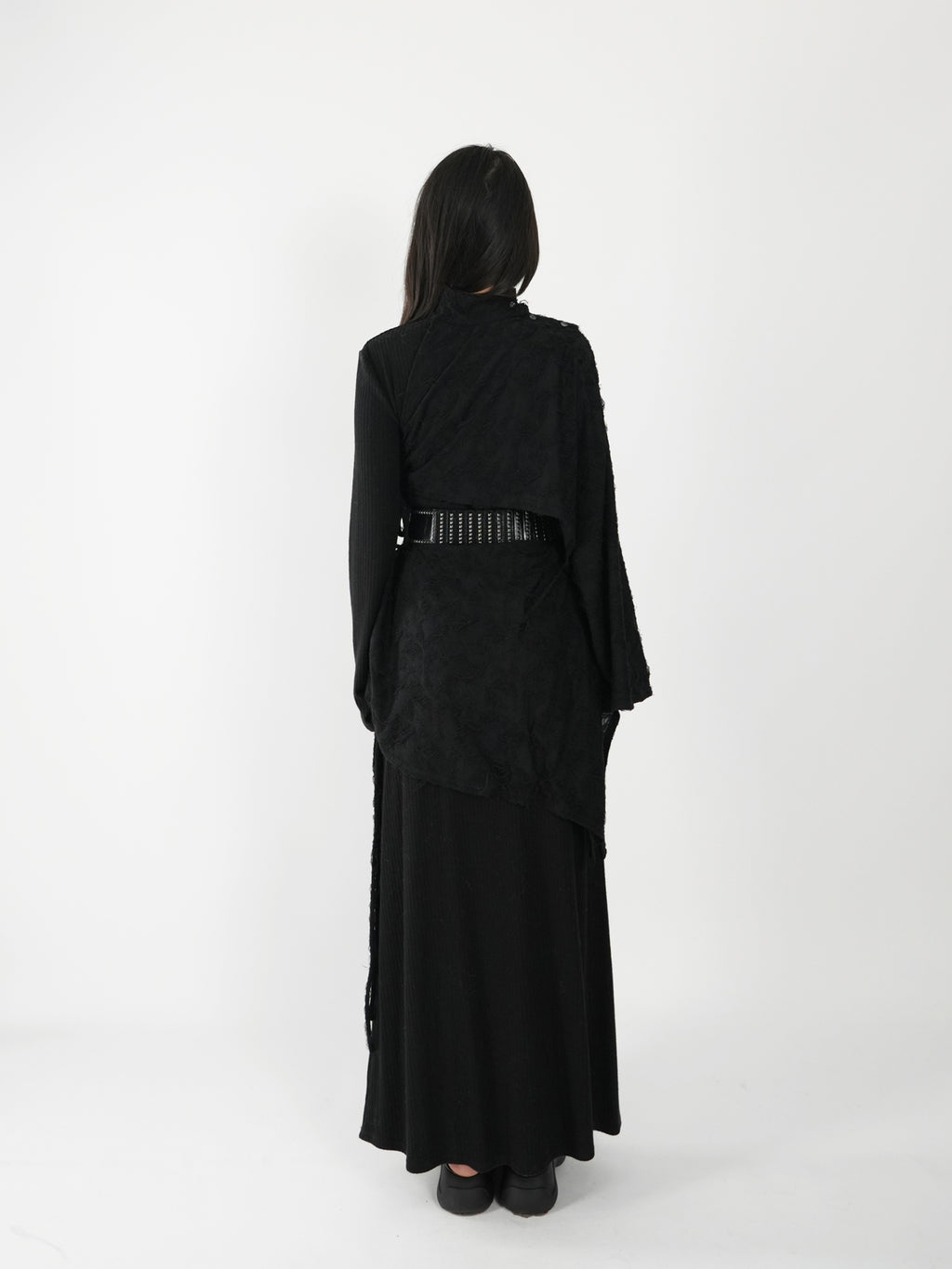 Short fishtall cardigan