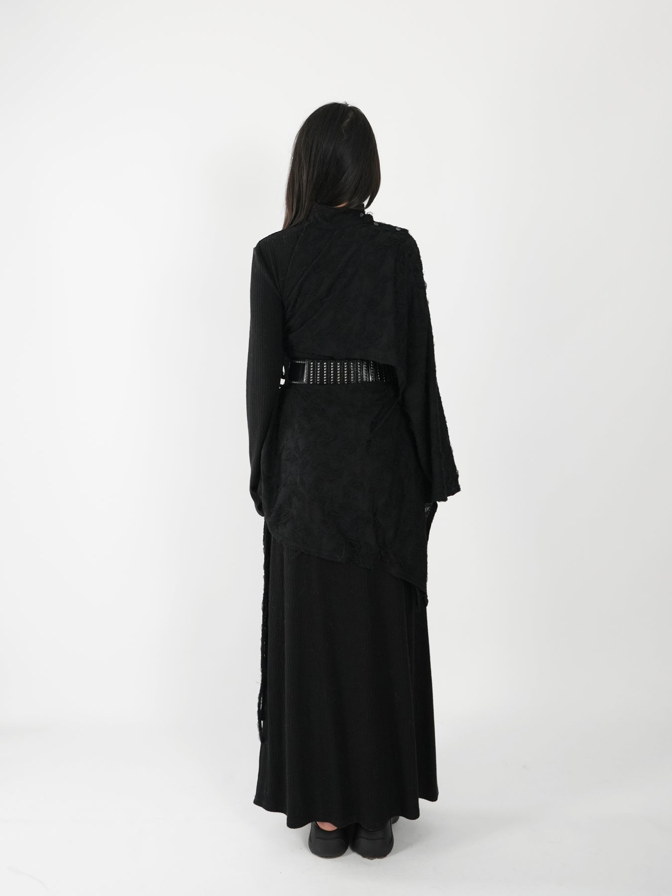 Short fishtall cardigan