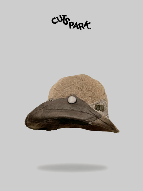 Brim Folded Straw Hat