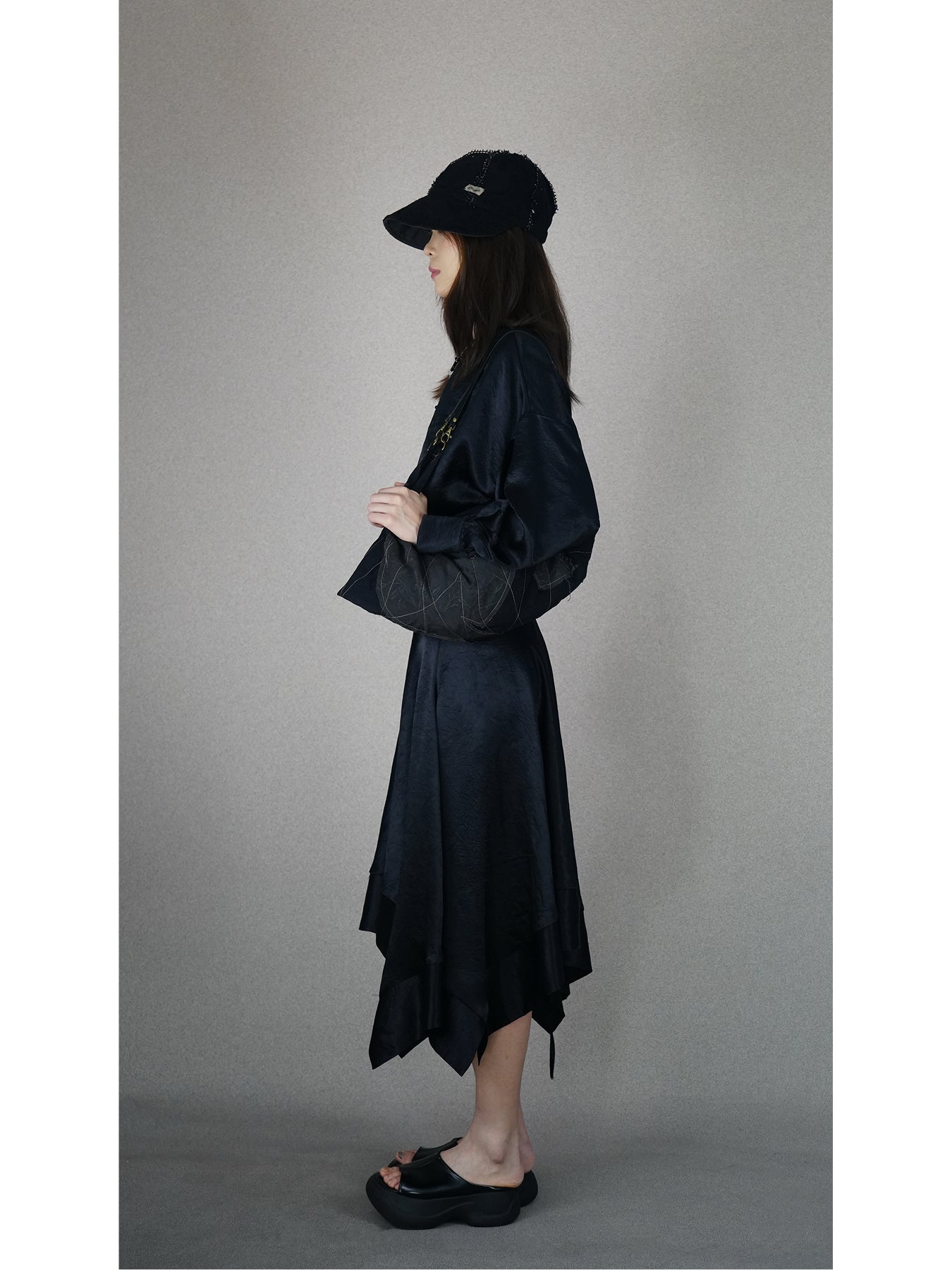 Waist-cinching cropped top