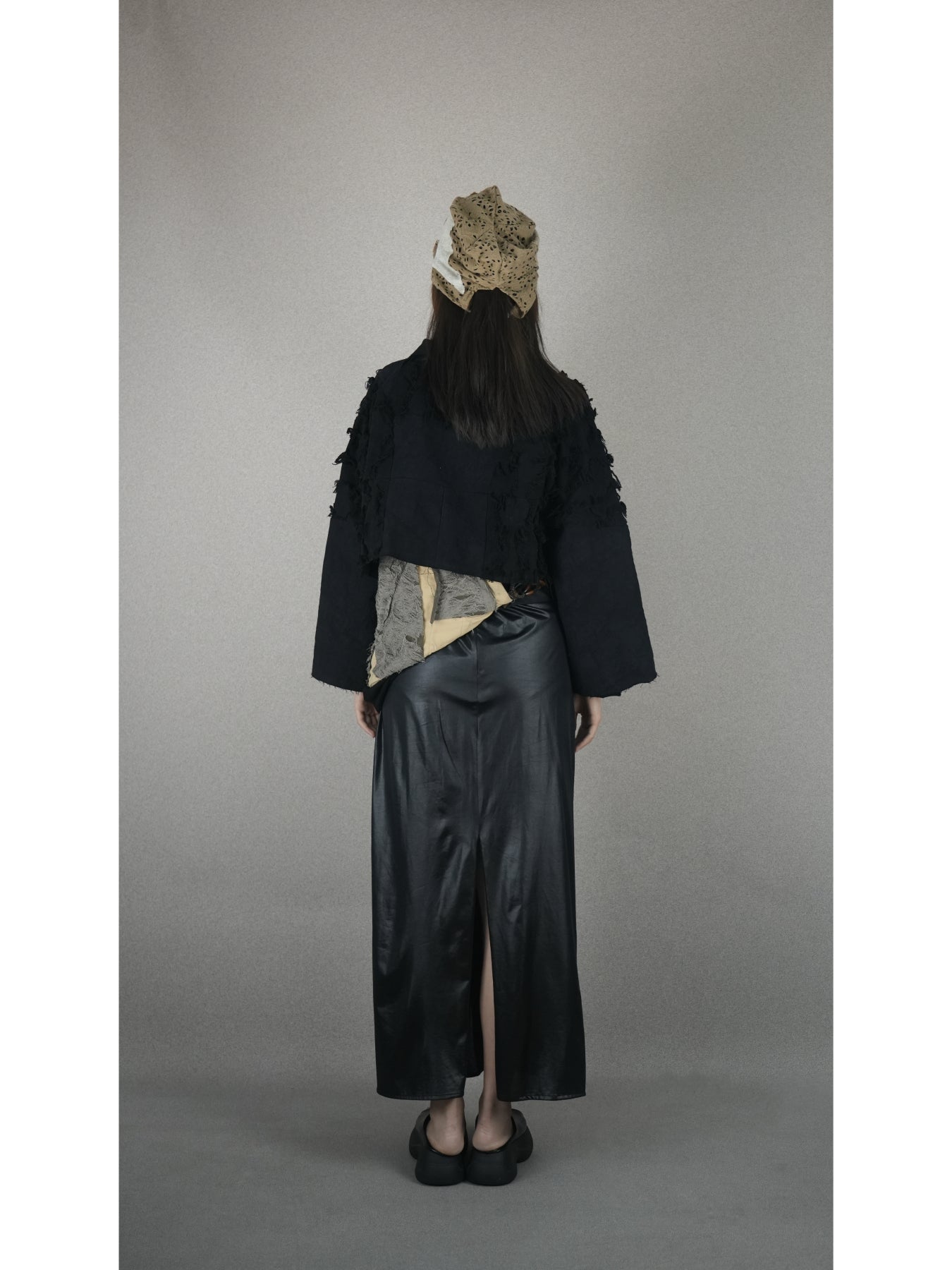 Worn-out cropped top