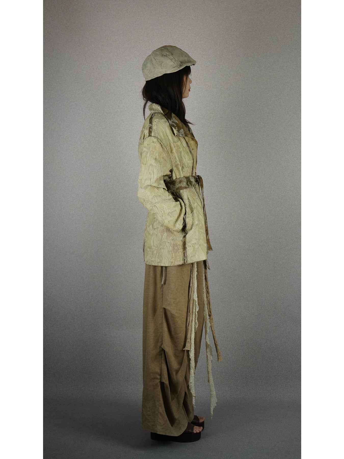 Double-sided coat for autumn and winter