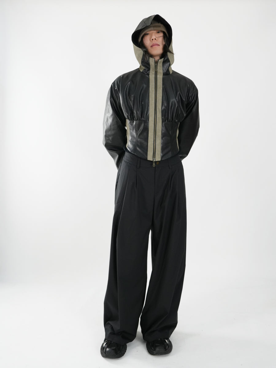 High-waisted dragging