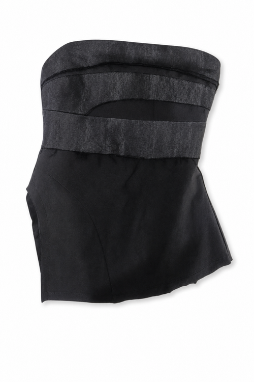 Bandeau Top Black S GPT