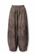 Structured-Seam Balloon Pants Khaki M GPT