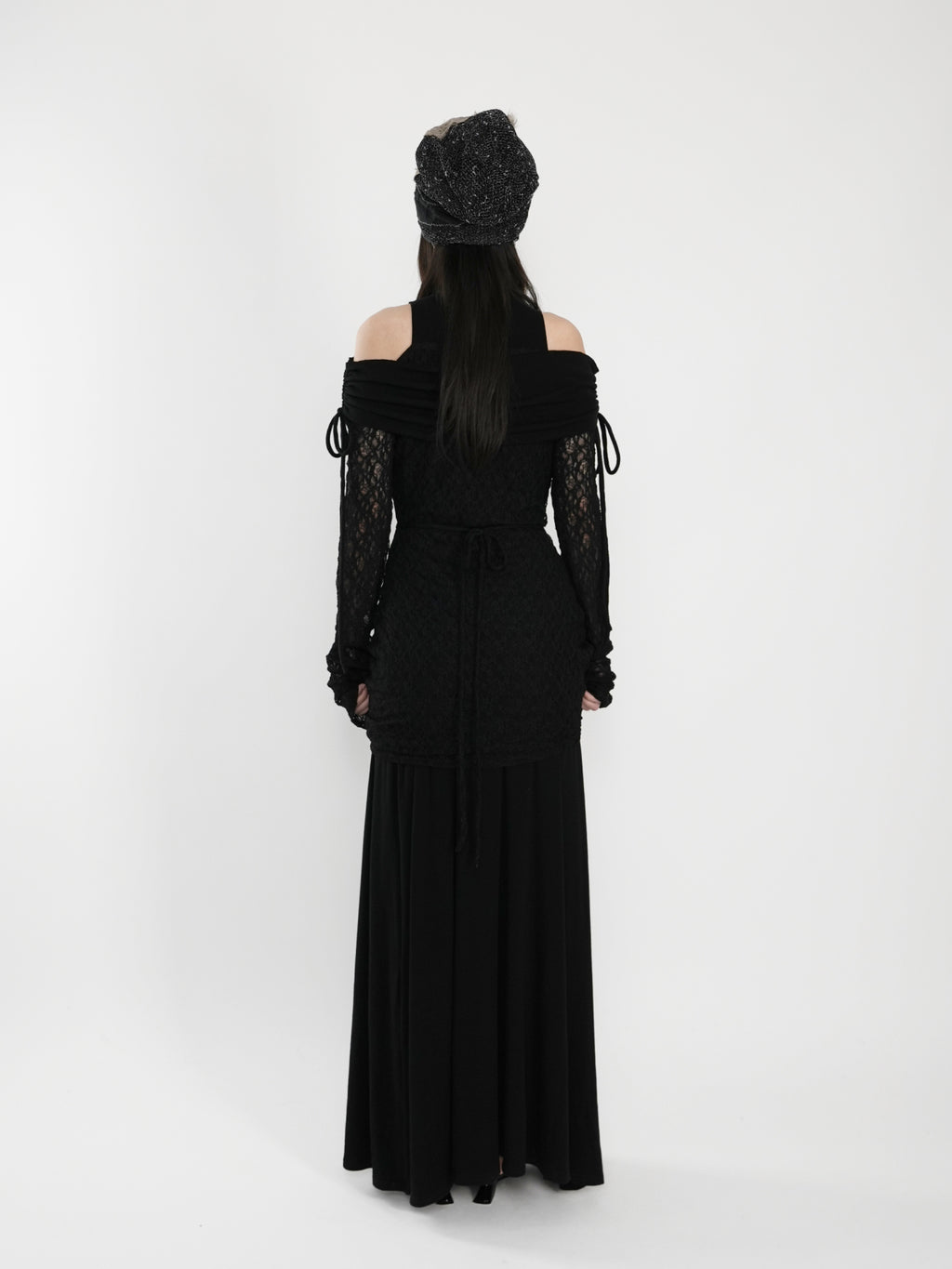 Fish Tail One-Shoulder Dress