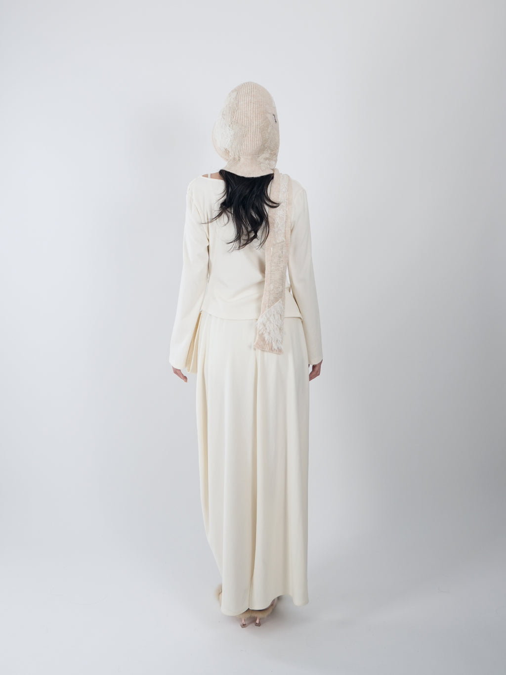 Asymmetric Ruched Suit Dress